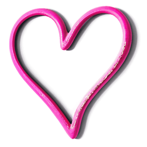 Vibrant Pink Heart Design PNG bvb68 PNG image with transparent background