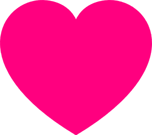2 Pink Hearts Clipart - Clipart Heart, HD Png Download PNG
