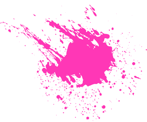 Splash Euclidean Transprent Png Free Download Pink - Pink Blood Splatter Png, Transparent Png PNG