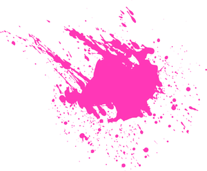 Vibrant Pink Splatter Texture PNG Image