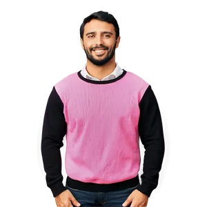 Vibrant Pink Sweater Png 06292024 PNG Image