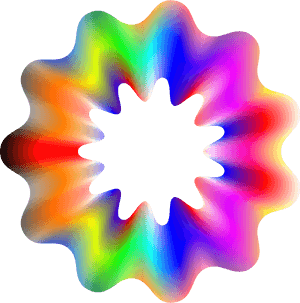 Psychedelic Wave Frame - Psychedelic Frame Png, Transparent PNG with transparent background