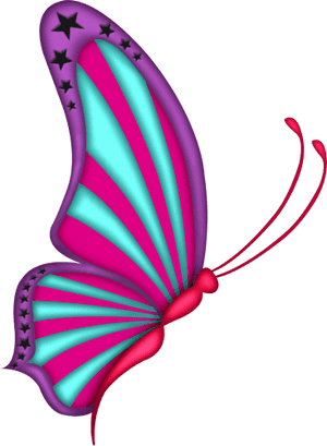Vibrant Purple Butterfly Illustration PNG image with transparent background