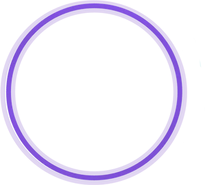 Vibrant Purple Circle Graphic PNG Image