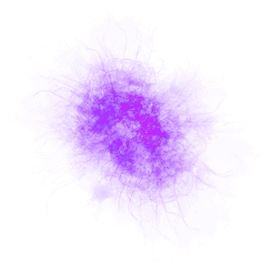 Vibrant Purple Smoke Explosion PNG image with transparent background