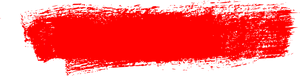 Vibrant Red Brush Stroke PNG Image