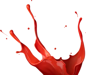 Vibrant_ Red_ Paint_ Splash PNG Image