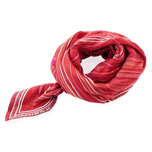 Vibrant Red Scarf PNG 06252024 PNG
