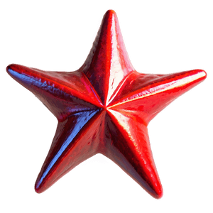 Vibrant Red Star PNG 05232024 PNG
