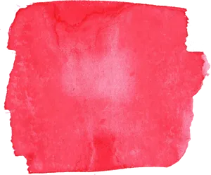 Vibrant Red Watercolor Texture PNG Image