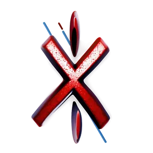 Vibrant Red X Mark Png 50 PNG Image