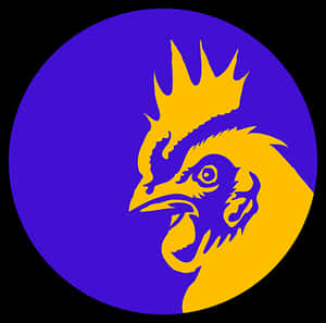Vibrant Rooster Graphic PNG image with transparent background