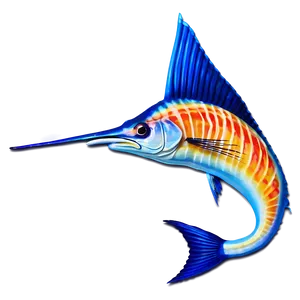 Vibrant Sailfish Picture Png 5 PNG Image