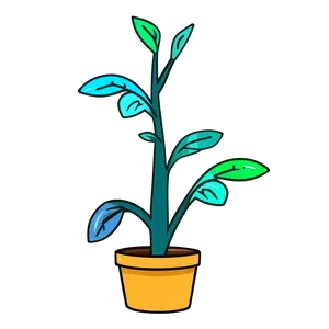 Vibrant Small Plant Png 98 PNG Image