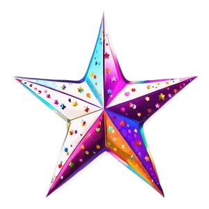 Vibrant Star Cute Png 06122024 PNG Image