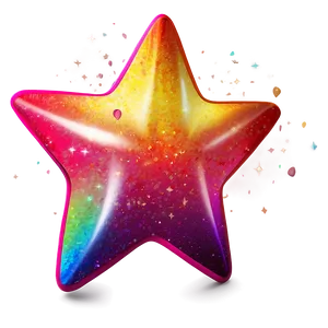 Vibrant Star Cute Png 89 PNG Image