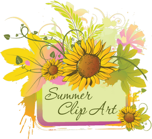 Summer Clip Art Of June July And August Graphics - Clip Art Summer August, HD Png Download PNG image with transparent background