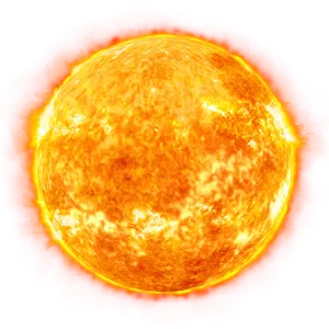 Vibrant Sun Transparent Background PNG Image