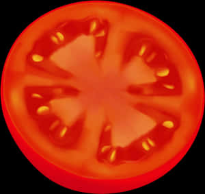 Circle Sliced Tomato Png Clip Art Image - Tomato Slice Clipart, Transparent Png PNG image with transparent background