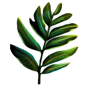 Vibrant Tropical Leaf Clipart Png 33 PNG Image