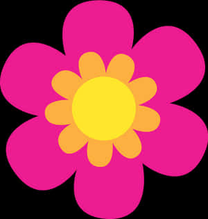 Clipart Flower Face - Flores Clipart, HD Png Download PNG