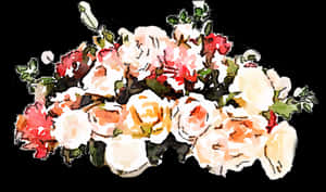 Watercolor Flower Paintings Wallpaper Gardening Flower - Watercolor Painting Flowers Png, Transparent Png PNG image with transparent background