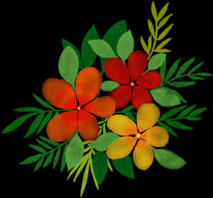 Watercolour Flowers, Watercolor Flowers, Floral - Lukisan Cat Air Bunga, HD Png Download PNG image with transparent background