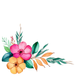 Vibrant Watercolor Floral PNG vyq81 PNG image with transparent background