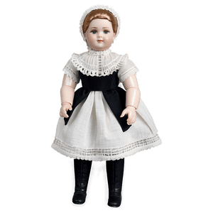 Victorian Era Doll PNG ung PNG image with transparent background