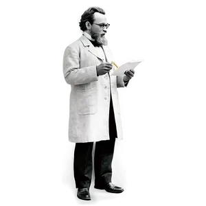 Victorian Era Scientist Darwin Png Drw85 PNG Image