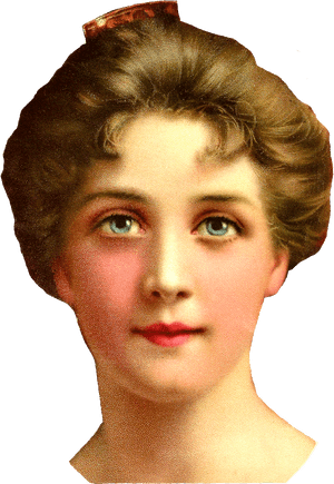 Victorian Face Art, HD Png Download PNG with transparent background