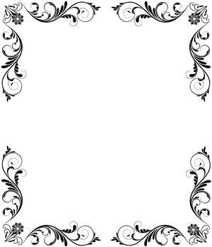 Victorian, Art Deco, Corner, Frame, Border, Deco - Beautiful Heart Touching Line, HD Png Download PNG image with transparent background