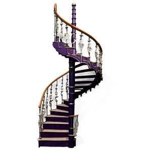 Victorian Spiral Staircase Png Tqk PNG Image