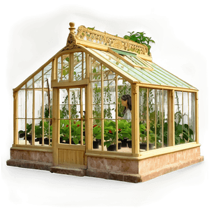 "Victorian Style Greenhouse PNG" dlv68 PNG