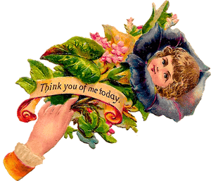 Floral Flower Crafting Image Victorian Clipart Digital - Victorian Png Flowers, Transparent Png PNG with transparent background