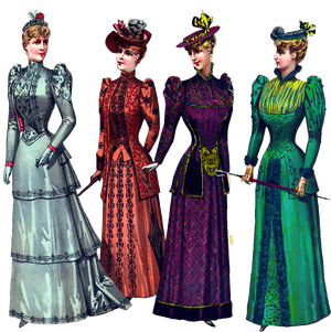 Transparent Victorian Woman Png - Victorian Transparent Background, Png Download PNG with transparent background