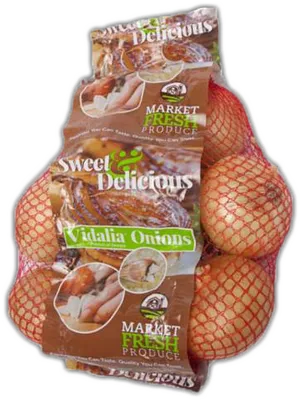 Vidalia Onions Packaging PNG Image