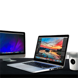 Video Editing Laptop Setup PNG 24 PNG with transparent background