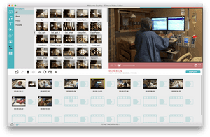 Filmora Video Editor Storyboard View - Video Editing Software PNG with transparent background