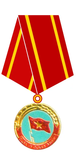 Vietnamese Military Medal PNG Image