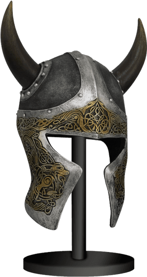 Viking Helmet Sculpture - Ancient Viking Helmet, HD Png Download PNG image with transparent background