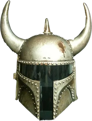 Viking Horned Helmet PNG Image