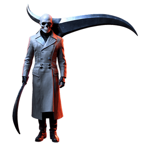 Villain with Scythe PNG hfe26 PNG