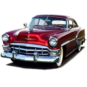 Vintage 1950s Automobile Ads Png 66 PNG Image