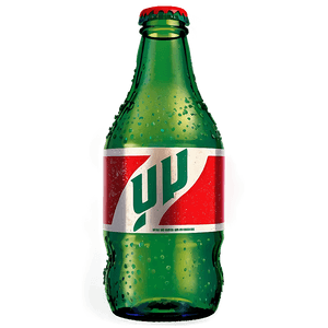Vintage 7 Up Bottle PNG jbb PNG