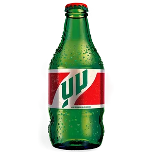 Vintage 7 Up Bottle Png Jbb PNG Image