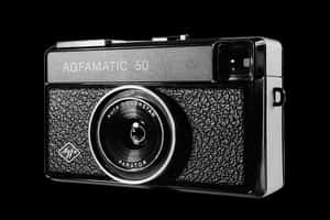 Vintage Agfa Agfmatic50 Camera PNG image with transparent background