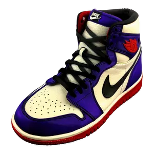 Vintage Air Jordan 1 Model Png Uyw PNG Image