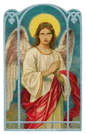 Vintage Angel Illustration PNG Image