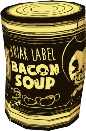 Beware The Ink Demon - Bendy And The Ink Machine Bacon Soup, HD Png Download PNG image with transparent background